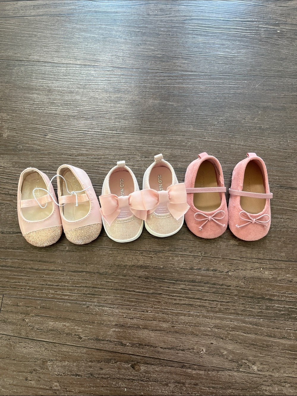 Baby Girl Pink Shoe Bundle